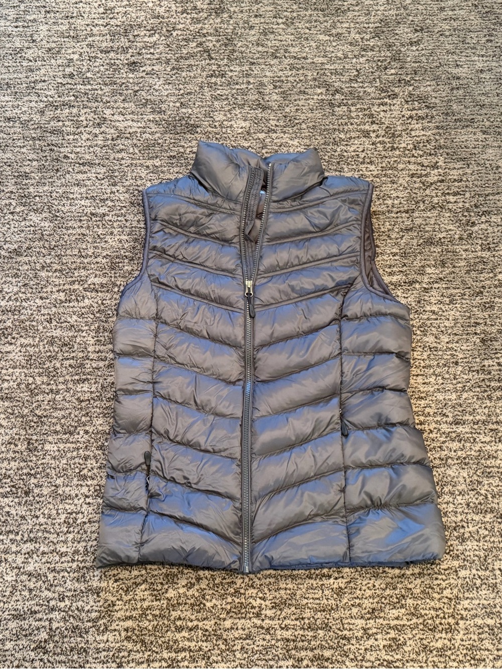 32 Degrees Women's Quilted Puffer Vest - Gray